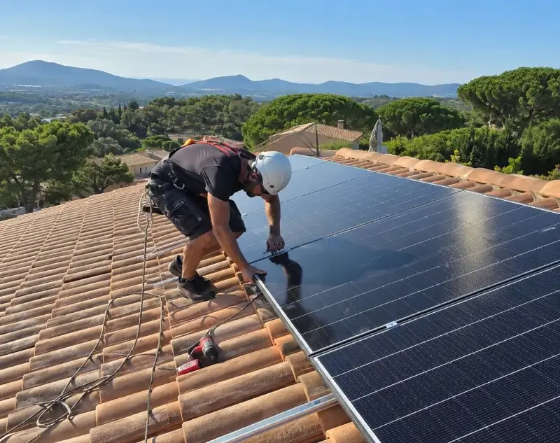 Installateur panneaux solaires Cheval-Blanc — pose photovoltaïque sur toiture