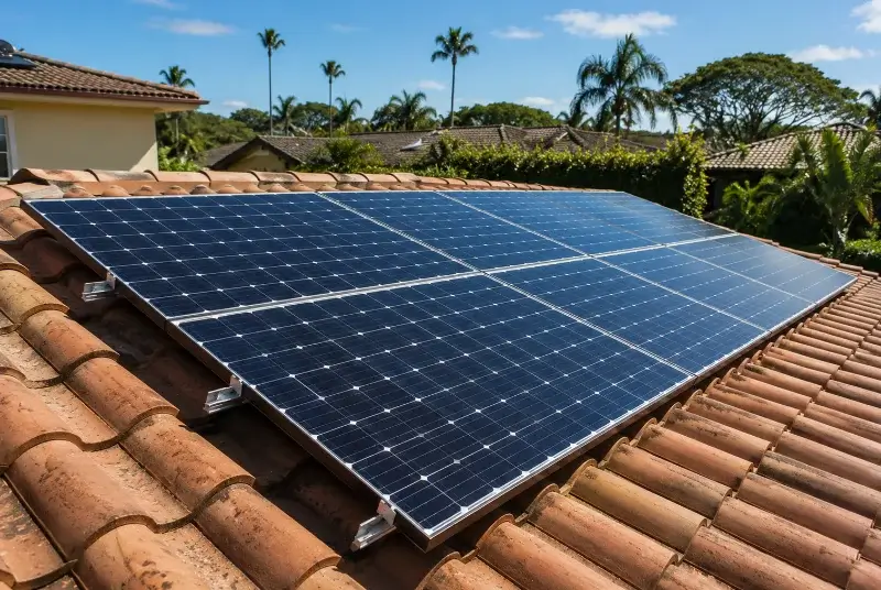 Installation de panneaux solaires à Cheval-Blanc